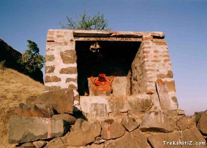 Temple on Santoshgad