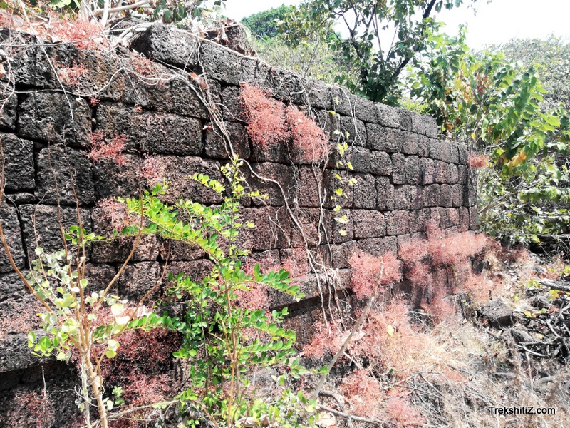 Fortification wall 
 Vijaygad