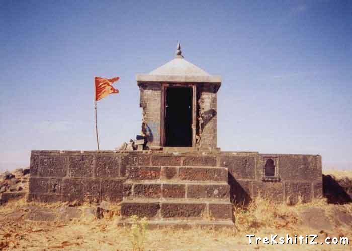 Parshuram mandir on Sajjangad