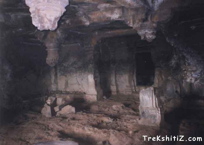 Broken Pillars from Pandav leni